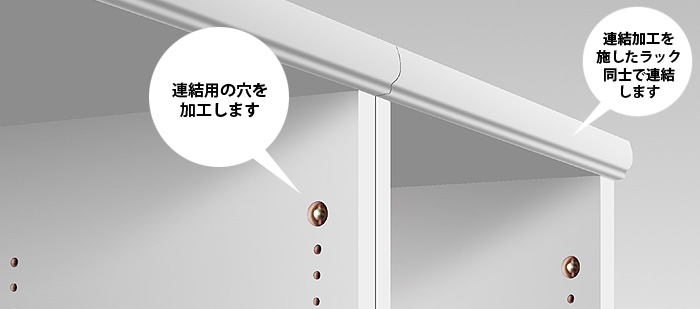 連結穴加工