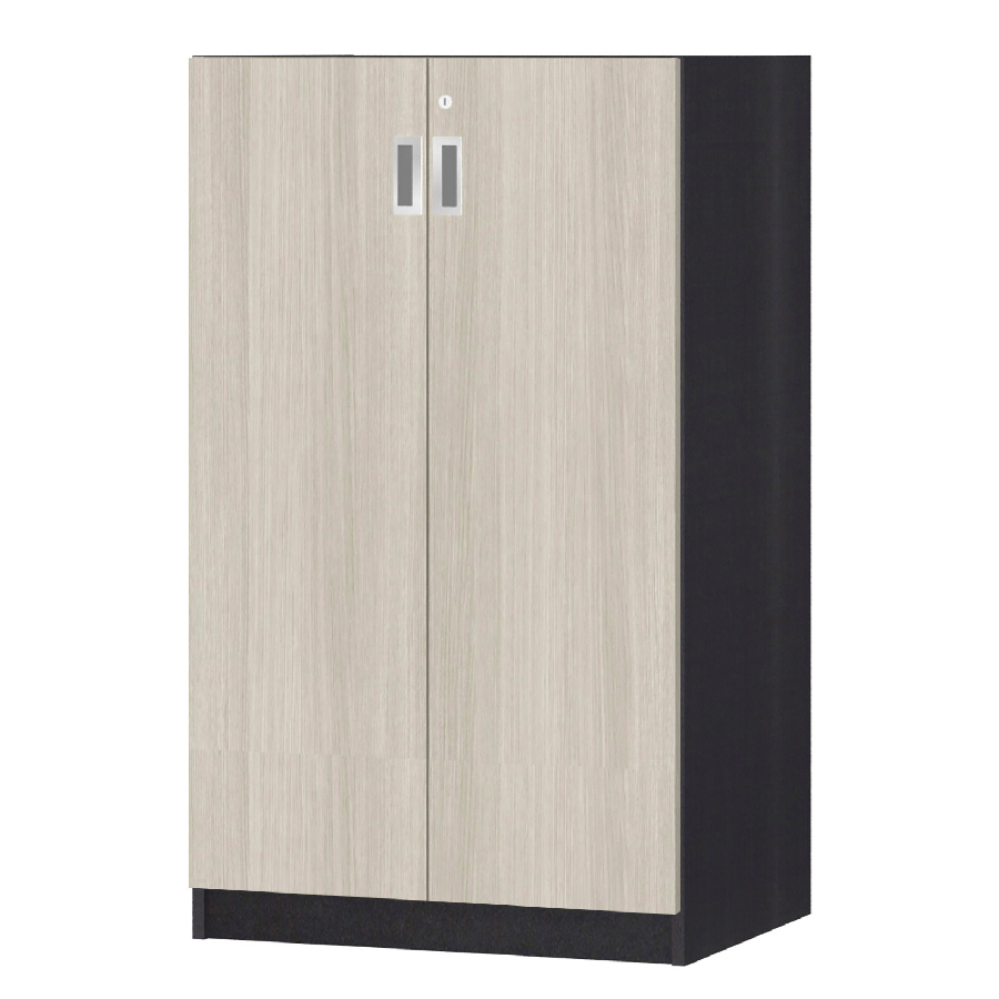 (商品画像) オーダーオフィスストッカー 奥行44.5cm×高さ119.1cm×幅60～70cm 3段扉