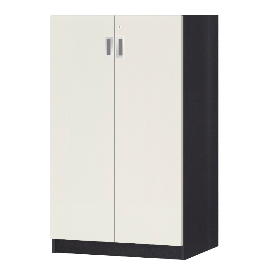 (商品画像) オーダーオフィスストッカー 奥行44.5cm×高さ119.1cm×幅60～70cm 3段扉