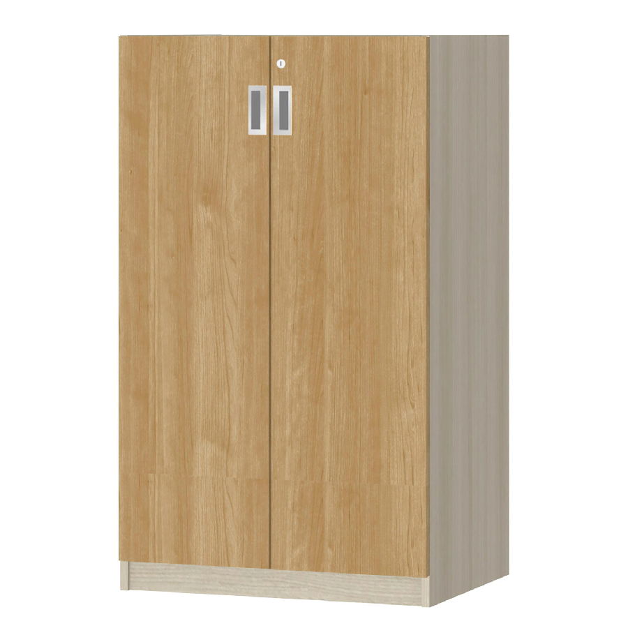 (商品画像) オーダーオフィスストッカー 奥行44.5cm×高さ119.1cm×幅60～70cm 3段扉