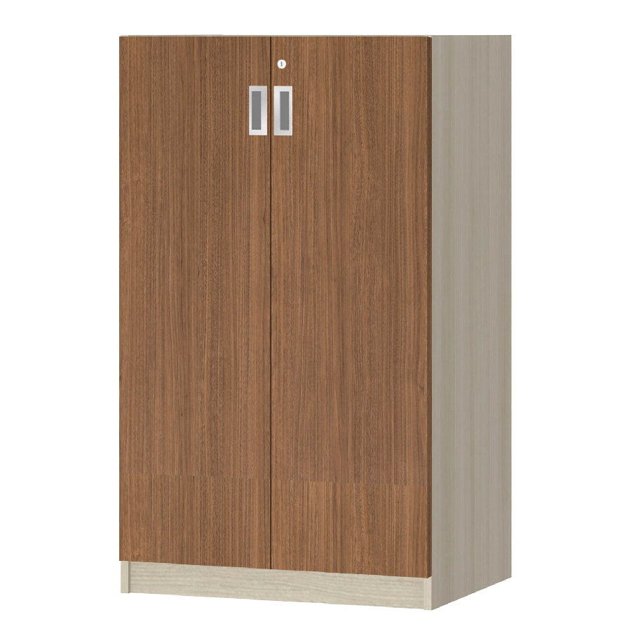 (商品画像) オーダーオフィスストッカー 奥行44.5cm×高さ119.1cm×幅60～70cm 3段扉