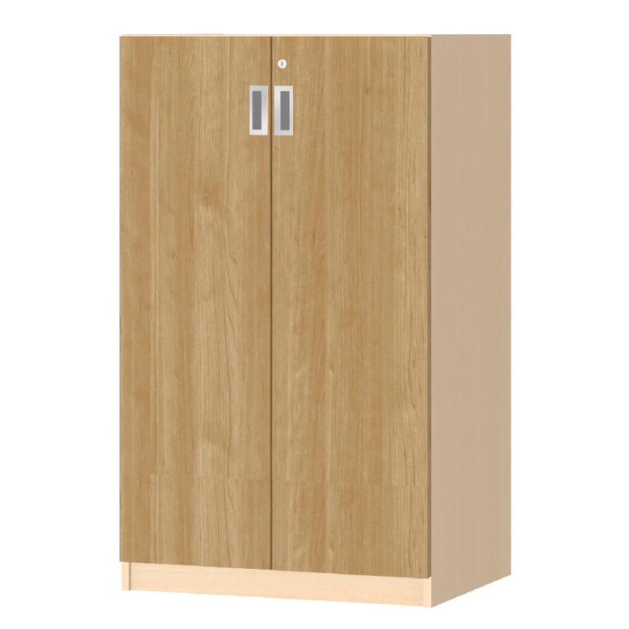 (商品画像) オーダーオフィスストッカー 奥行44.5cm×高さ119.1cm×幅60～70cm 3段扉