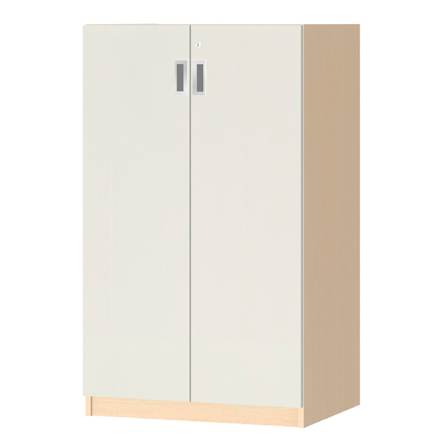 (商品画像) オーダーオフィスストッカー 奥行44.5cm×高さ119.1cm×幅60～70cm 3段扉