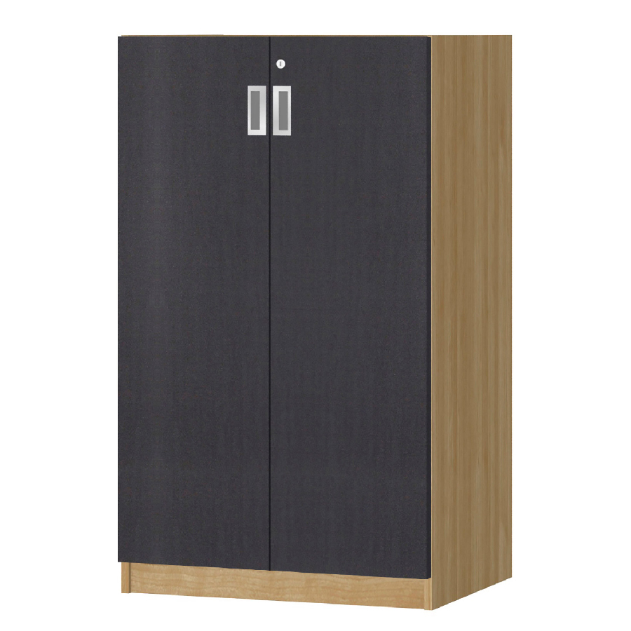 (商品画像) オーダーオフィスストッカー 奥行44.5cm×高さ119.1cm×幅60～70cm 3段扉