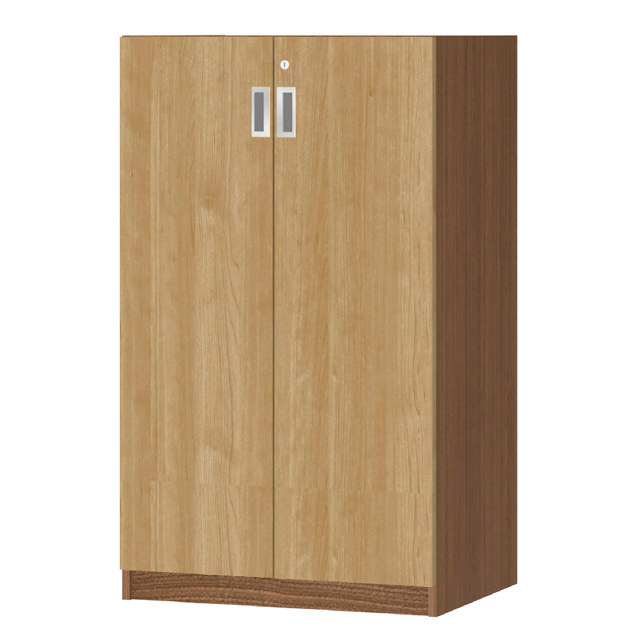 (商品画像) オーダーオフィスストッカー 奥行44.5cm×高さ119.1cm×幅60～70cm 3段扉