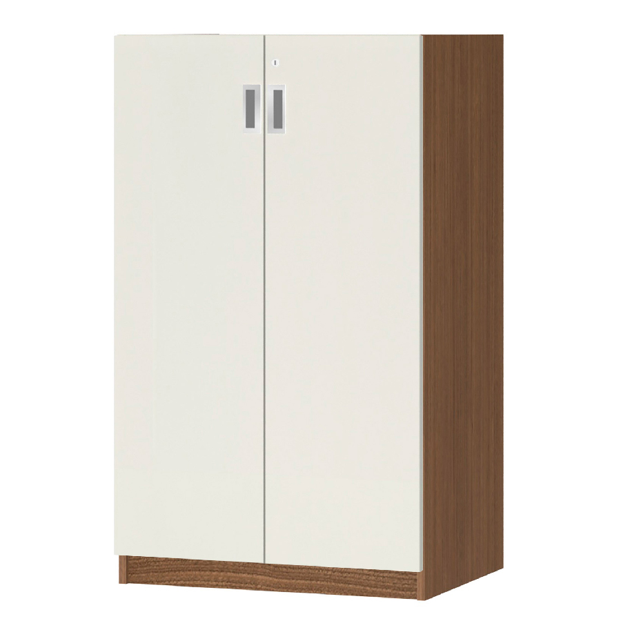 (商品画像) オーダーオフィスストッカー 奥行44.5cm×高さ119.1cm×幅60～70cm 3段扉