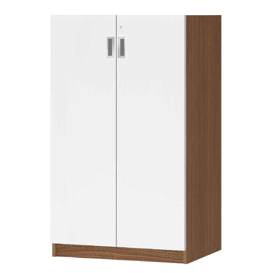 (商品画像) オーダーオフィスストッカー 奥行44.5cm×高さ119.1cm×幅60～70cm 3段扉