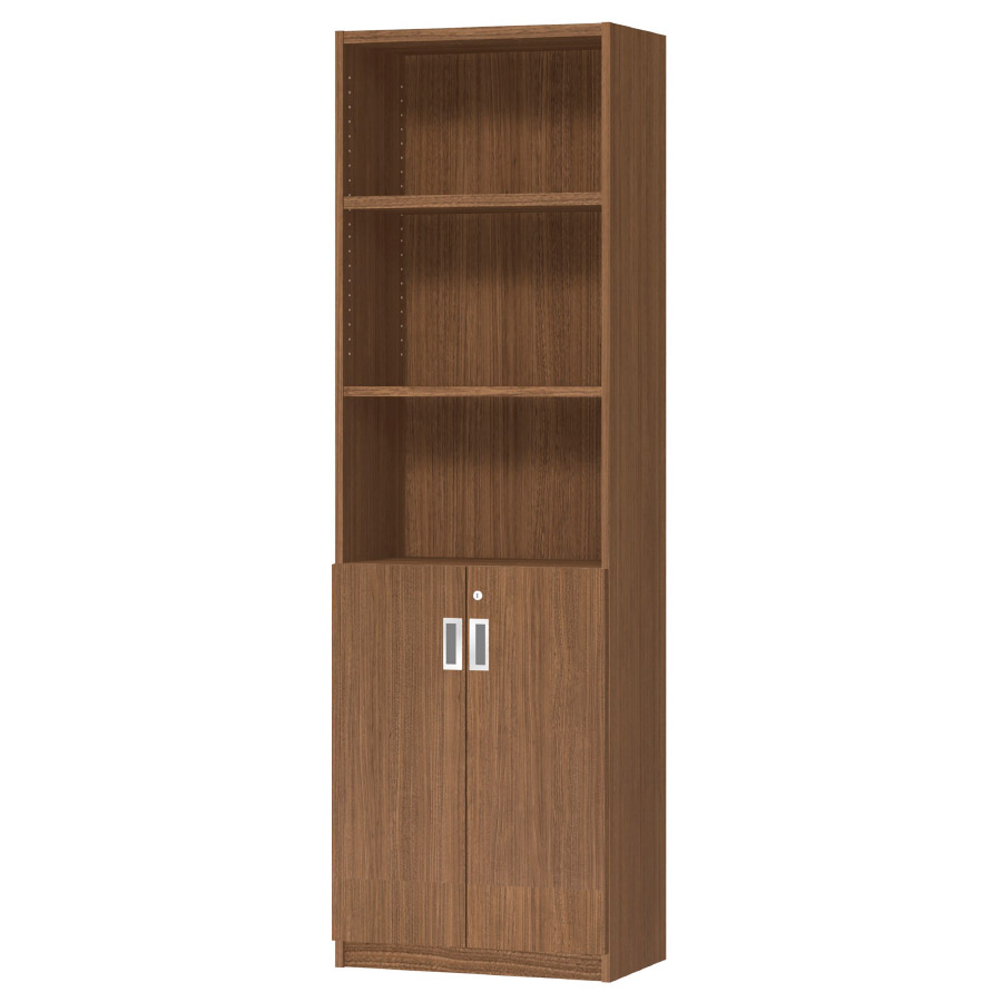 (商品画像) オーダーオフィスストッカー 奥行29.5cm×高さ191.1cm×幅45～59cm 2段扉