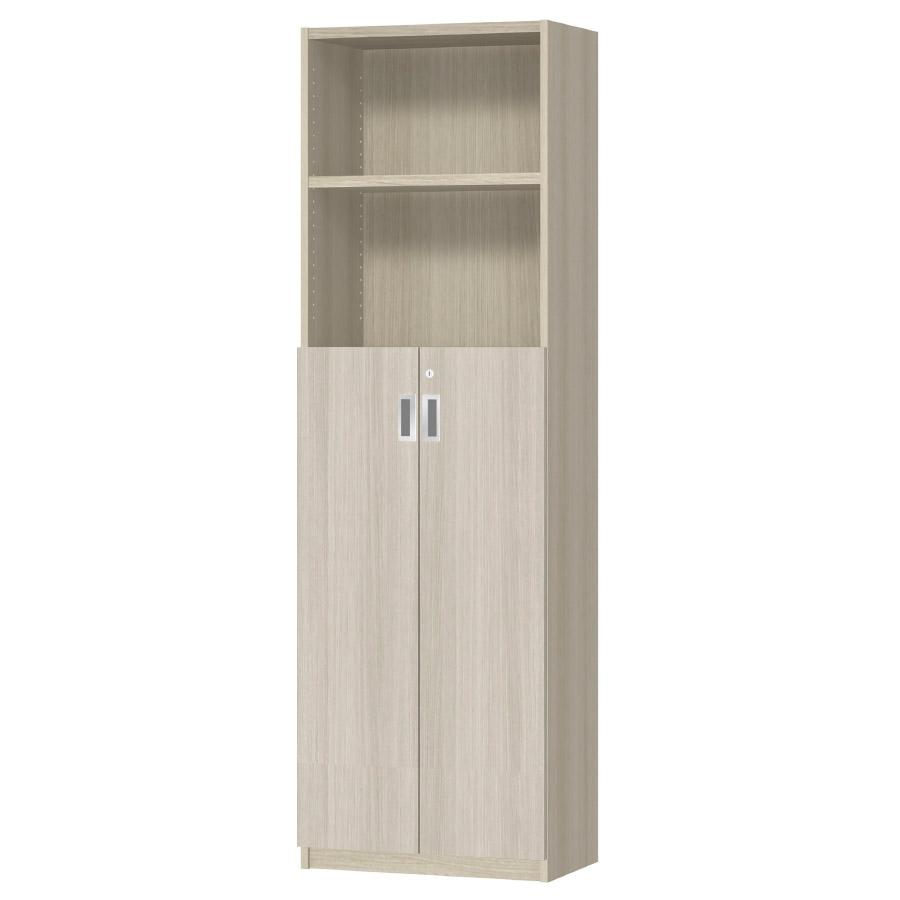 (商品画像) オーダーオフィスストッカー 奥行29.5cm×高さ191.1cm×幅45～59cm 3段扉