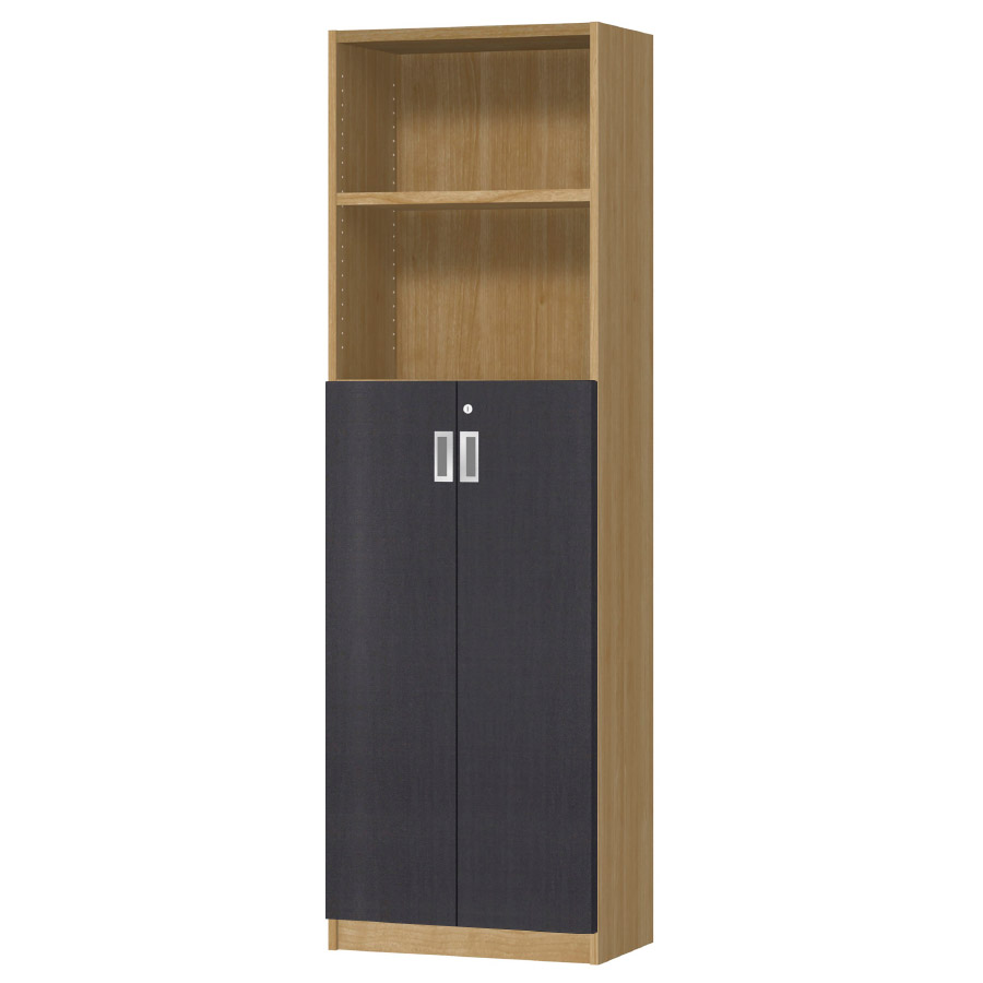 (商品画像) オーダーオフィスストッカー 奥行29.5cm×高さ191.1cm×幅45～59cm 3段扉