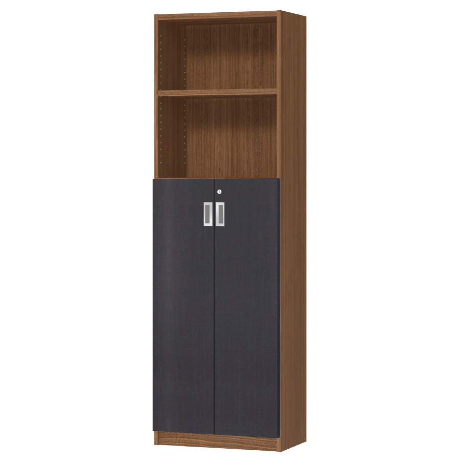 (商品画像) オーダーオフィスストッカー 奥行29.5cm×高さ191.1cm×幅45～59cm 3段扉