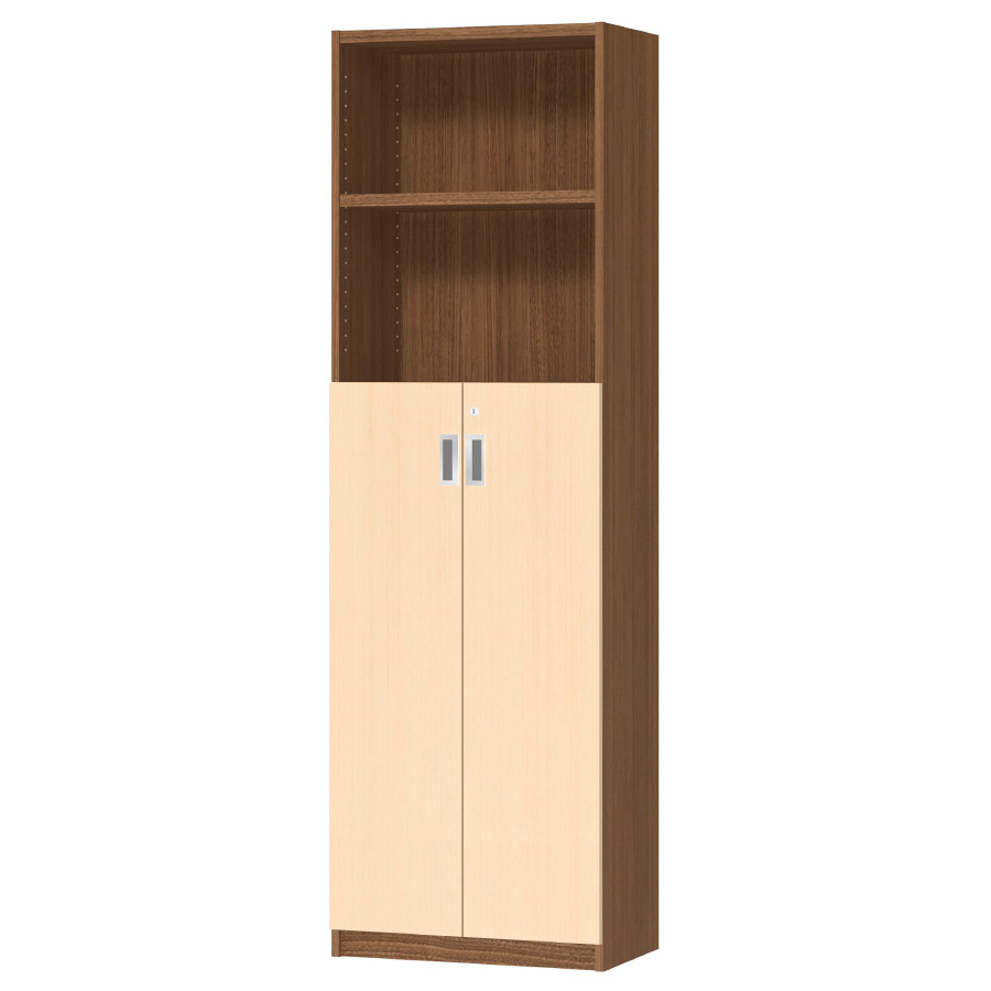 (商品画像) オーダーオフィスストッカー 奥行29.5cm×高さ191.1cm×幅45～59cm 3段扉