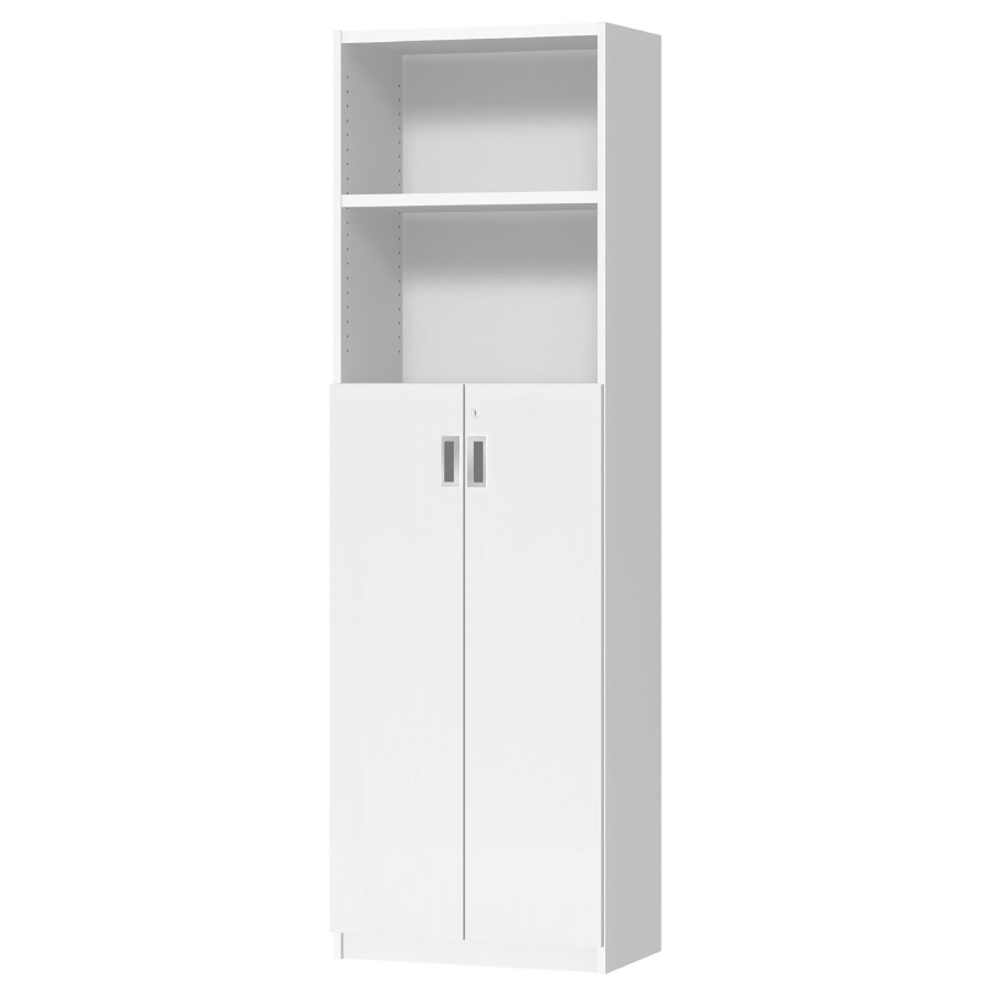 (商品画像) オーダーオフィスストッカー 奥行29.5cm×高さ191.1cm×幅45～59cm 3段扉