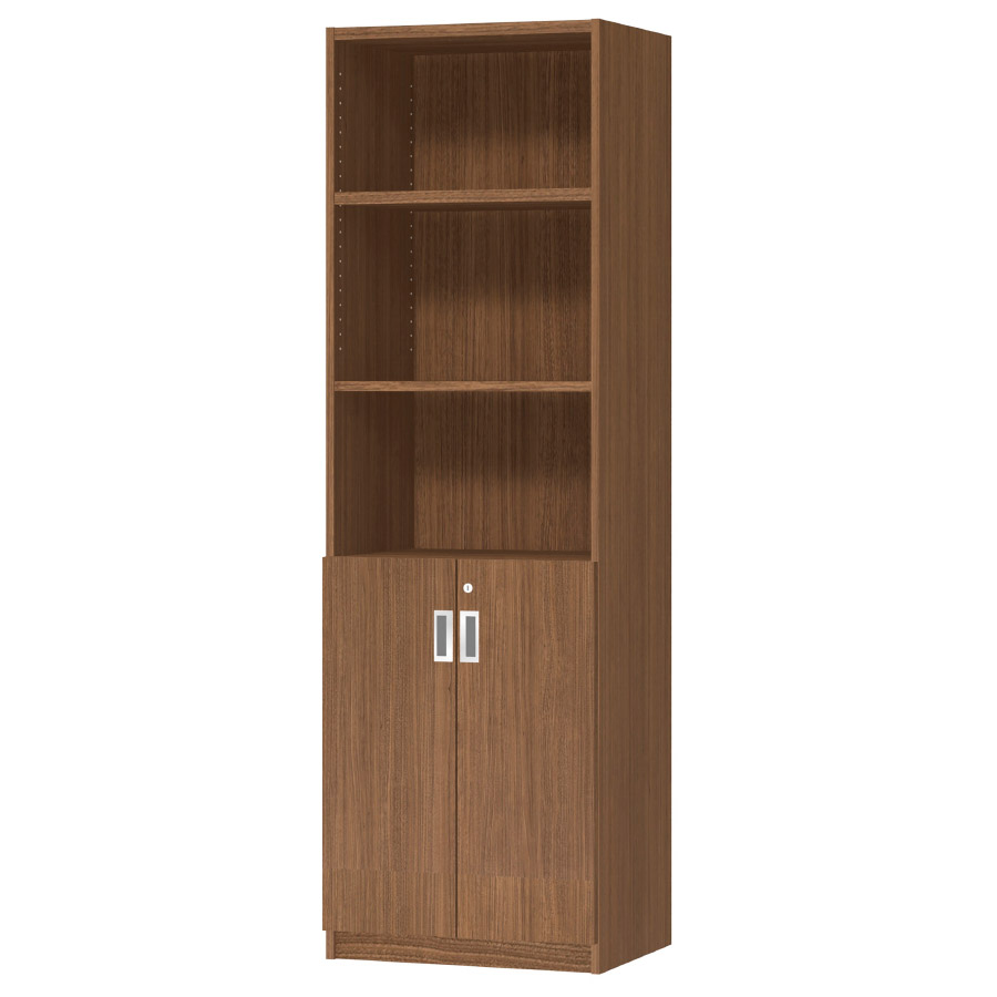 (商品画像) オーダーオフィスストッカー 奥行38.5cm×高さ191.1cm×幅45～59cm 2段扉