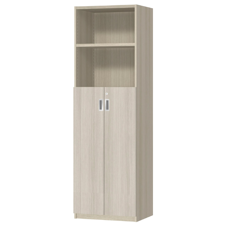 (商品画像) オーダーオフィスストッカー 奥行38.5cm×高さ191.1cm×幅45～59cm 3段扉