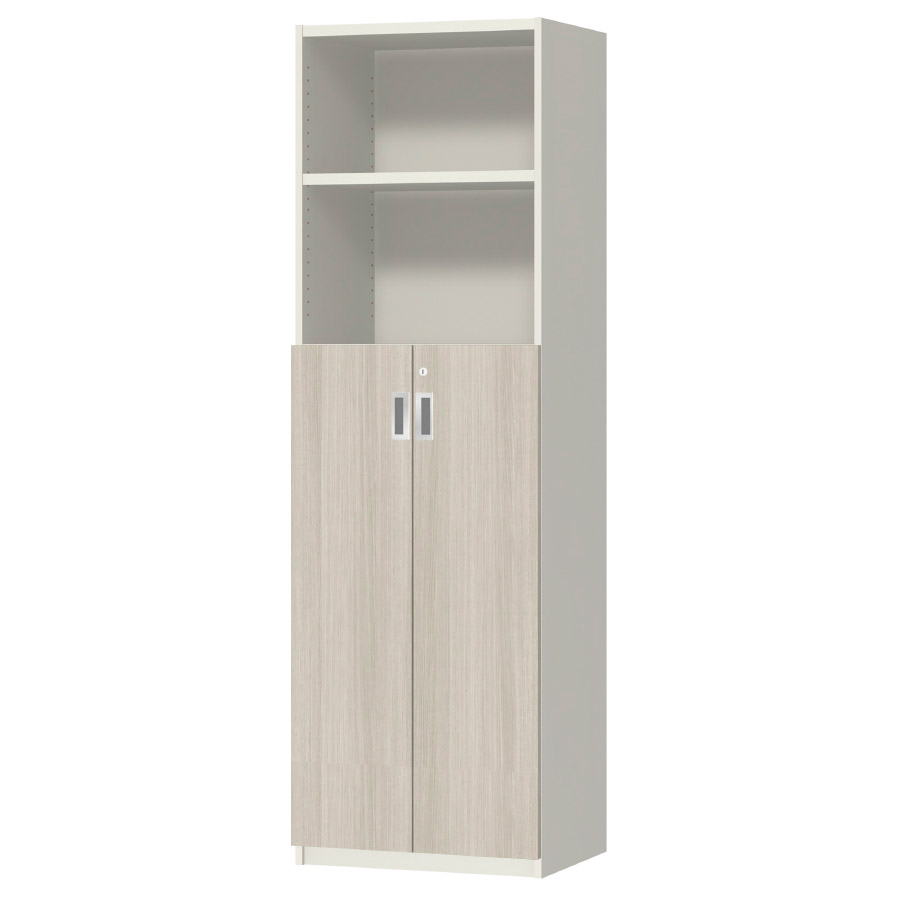 (商品画像) オーダーオフィスストッカー 奥行38.5cm×高さ191.1cm×幅45～59cm 3段扉