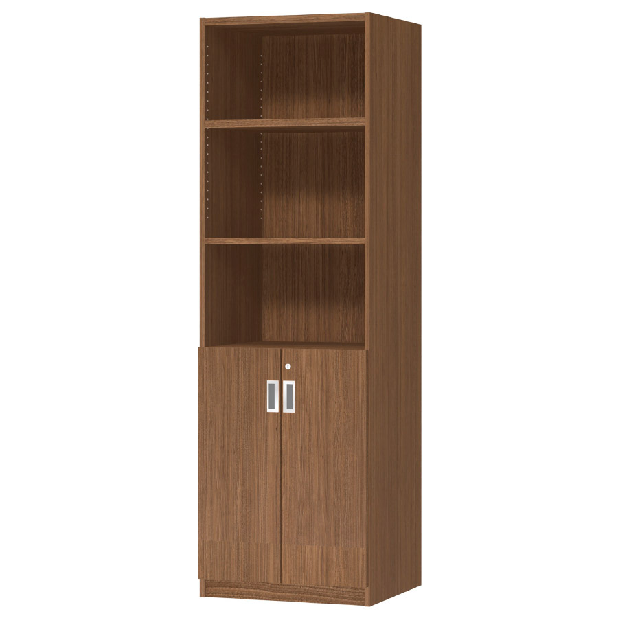 (商品画像) オーダーオフィスストッカー 奥行44.5cm×高さ191.1cm×幅45～59cm 2段扉