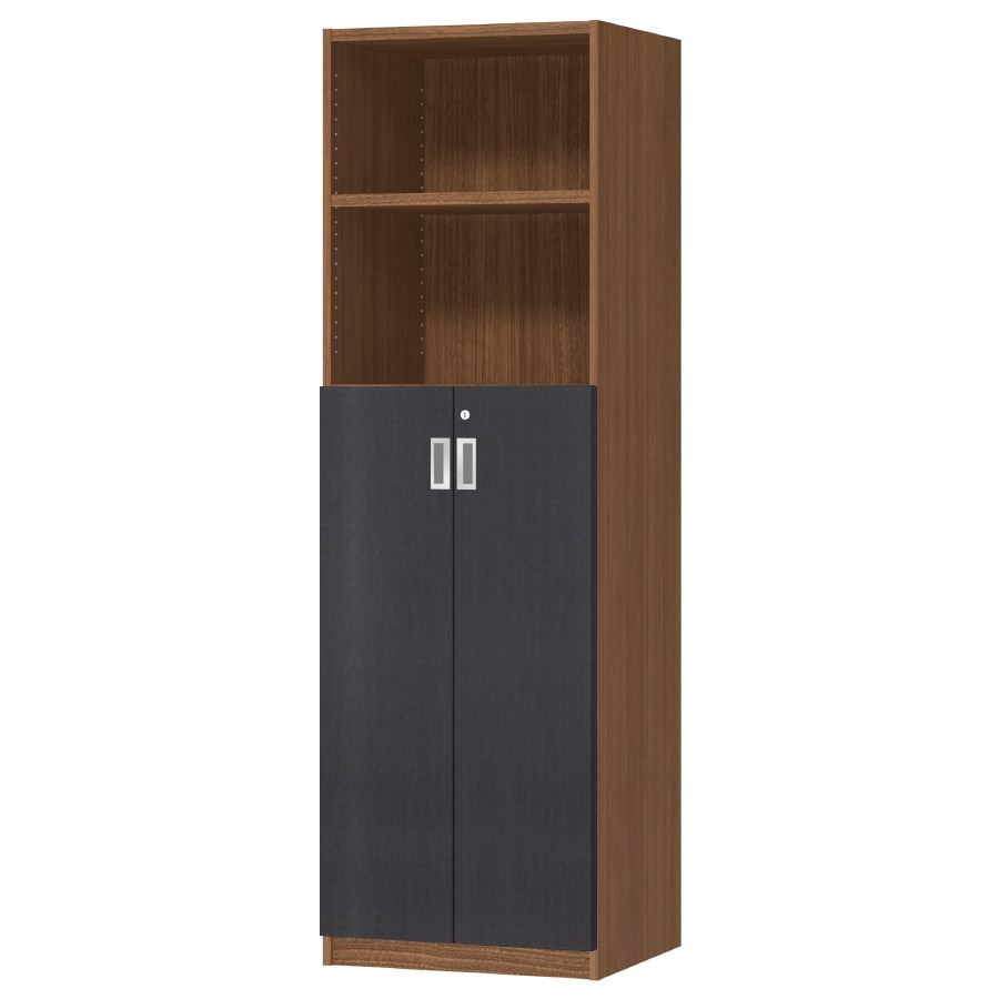 (商品画像) オーダーオフィスストッカー 奥行44.5cm×高さ191.1cm×幅45～59cm 3段扉