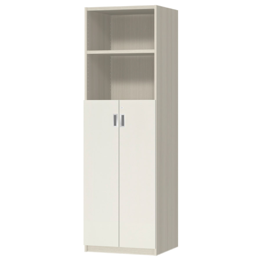 (商品画像) オーダーオフィスストッカー 奥行44.5cm×高さ191.1cm×幅45～59cm 3段扉