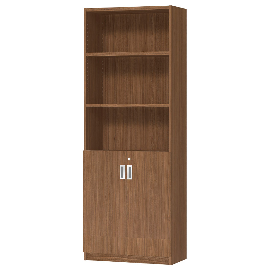 (商品画像) オーダーオフィスストッカー 奥行29.5cm×高さ191.1cm×幅60～70cm 2段扉