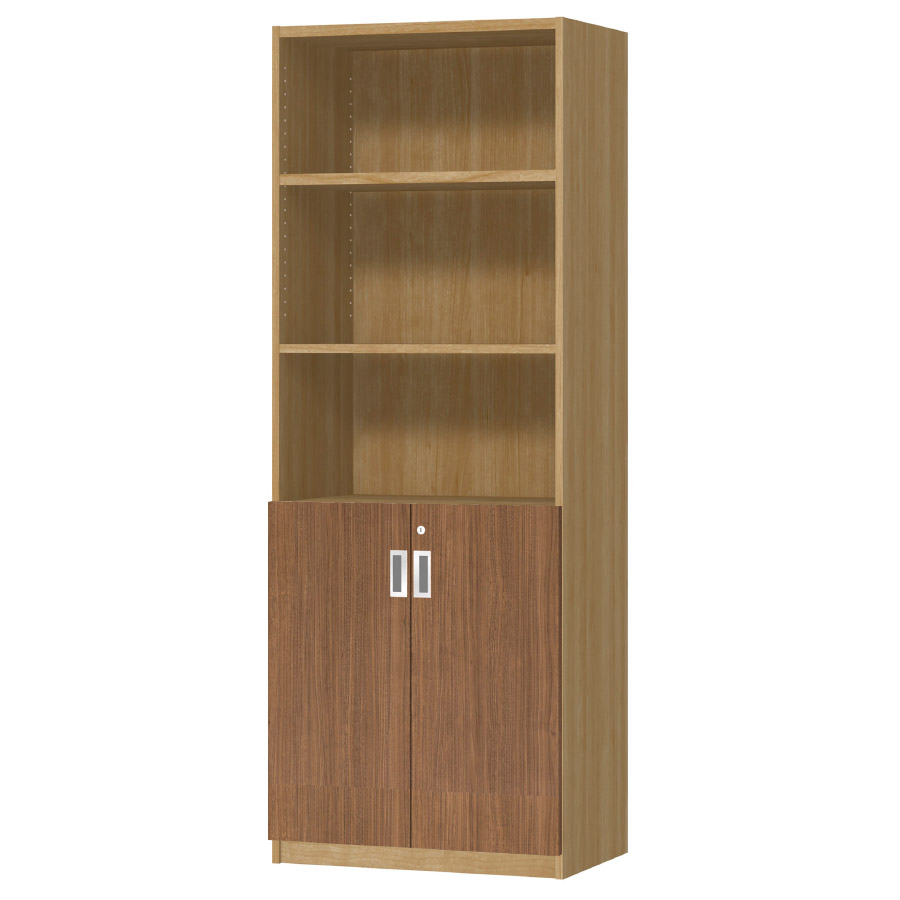 (商品画像) オーダーオフィスストッカー 奥行38.5cm×高さ191.1cm×幅60～70cm 2段扉