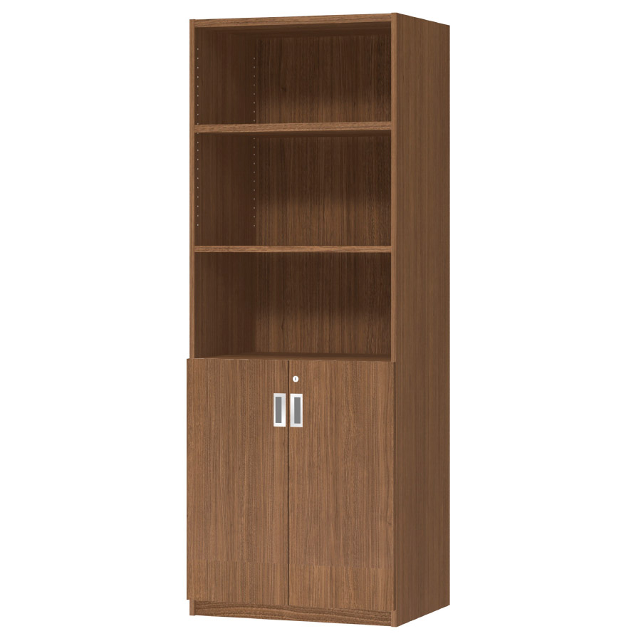 (商品画像) オーダーオフィスストッカー 奥行44.5cm×高さ191.1cm×幅60～70cm 2段扉