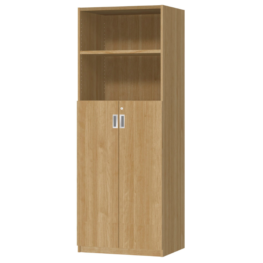 (商品画像) オーダーオフィスストッカー 奥行44.5cm×高さ191.1cm×幅60～70cm 3段扉