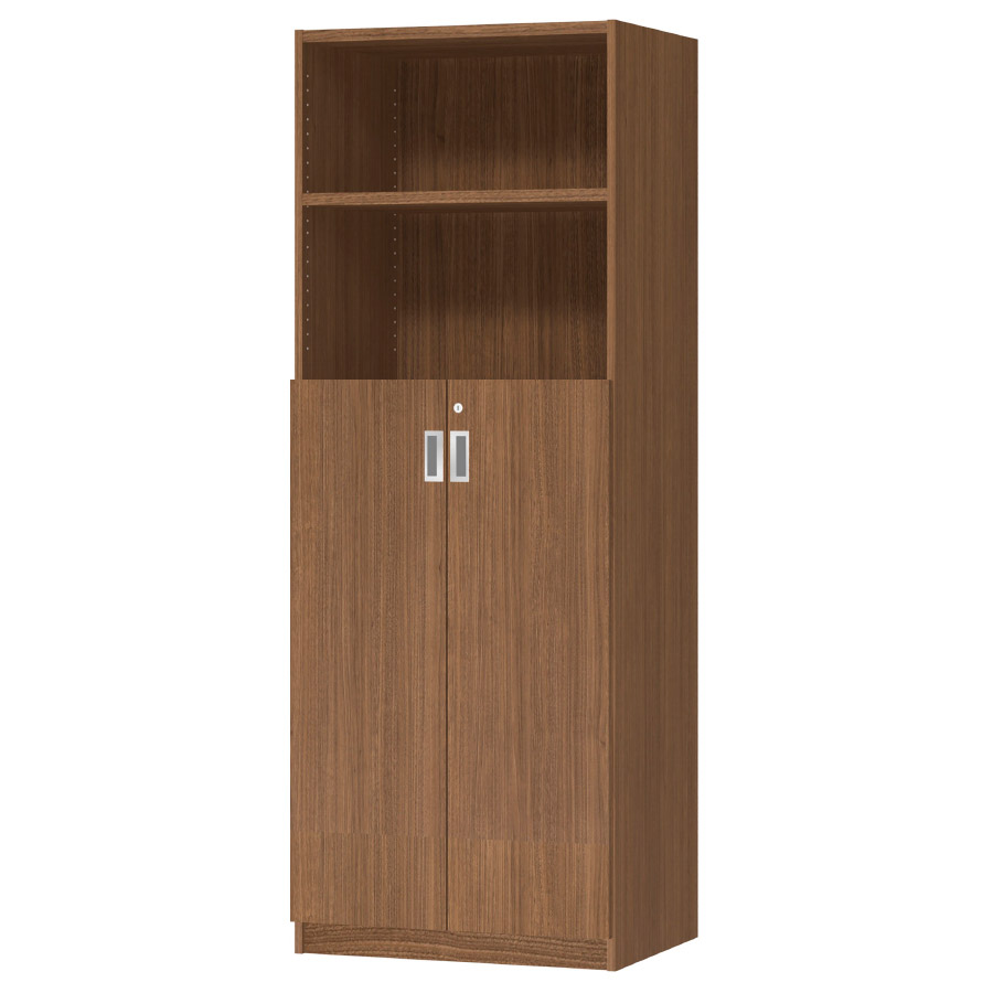 (商品画像) オーダーオフィスストッカー 奥行44.5cm×高さ191.1cm×幅60～70cm 3段扉