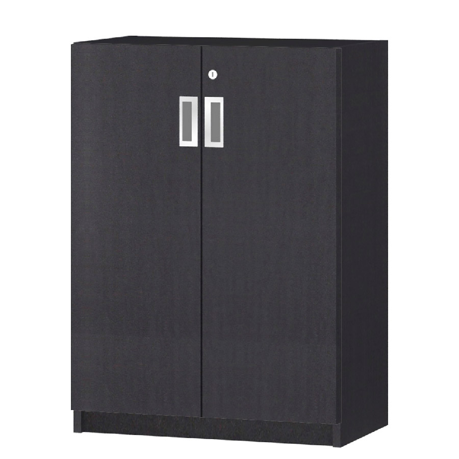 (商品画像) オーダーオフィスストッカー 奥行29.5cm×高さ83.2cm×幅45～59cm 2段扉