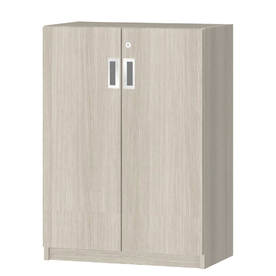 (商品画像) オーダーオフィスストッカー 奥行29.5cm×高さ83.2cm×幅45～59cm 2段扉