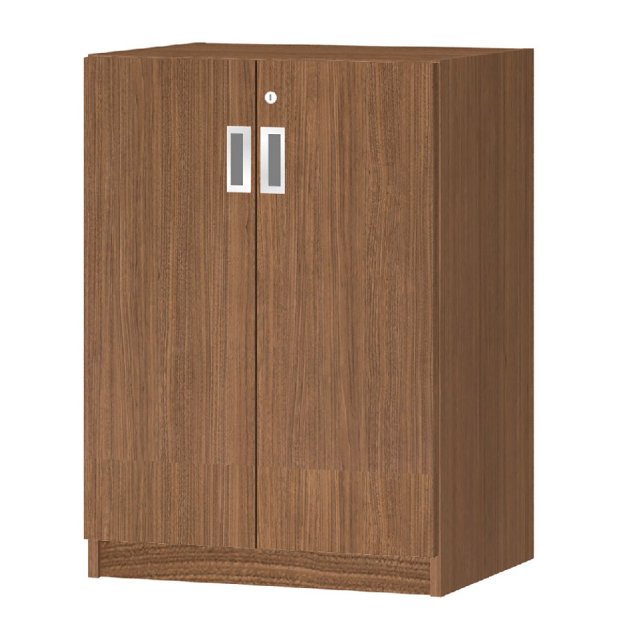 (商品画像) オーダーオフィスストッカー 奥行38.5cm×高さ83.2cm×幅45～59cm 2段扉