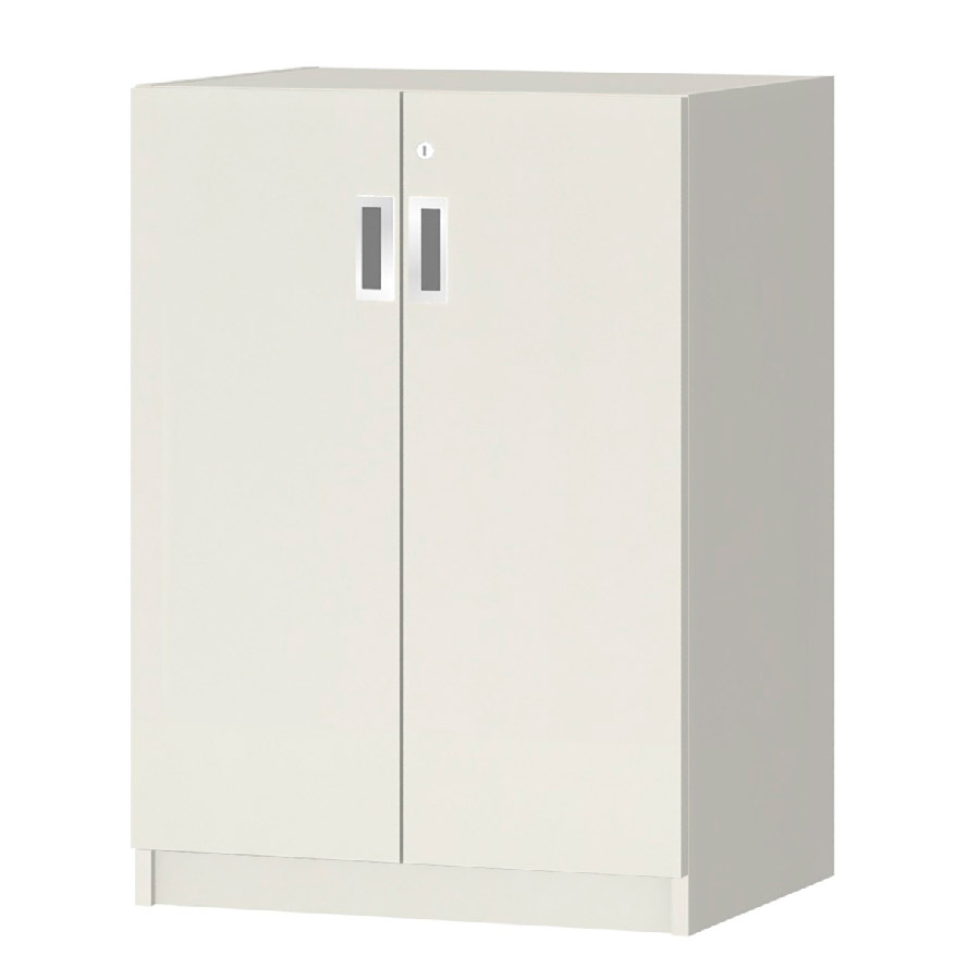 (商品画像) オーダーオフィスストッカー 奥行38.5cm×高さ83.2cm×幅45～59cm 2段扉