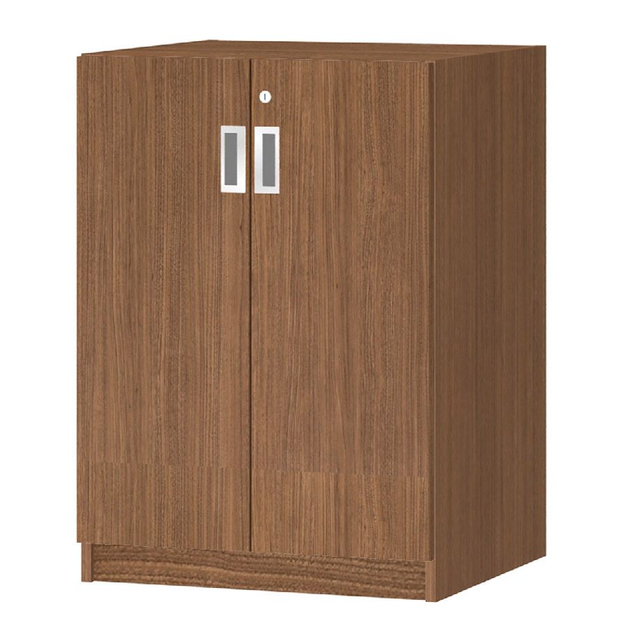 (商品画像) オーダーオフィスストッカー 奥行44.5cm×高さ83.2cm×幅45～59cm 2段扉