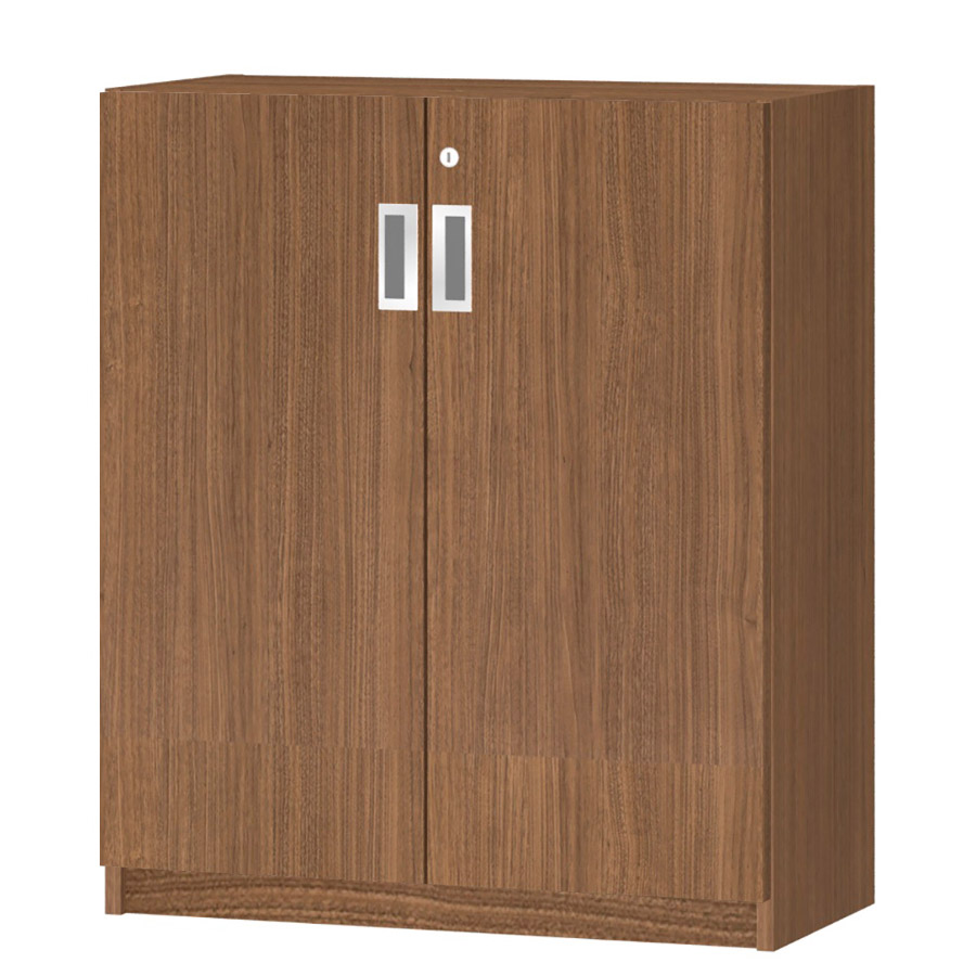 (商品画像) オーダーオフィスストッカー 奥行29.5cm×高さ83.2cm×幅60～70cm 2段扉