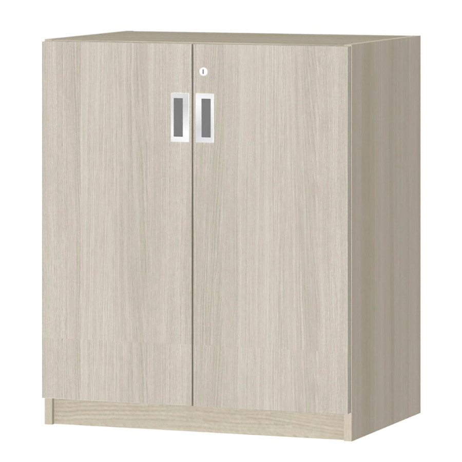 (商品画像) オーダーオフィスストッカー 奥行38.5cm×高さ83.2cm×幅60～70cm 2段扉