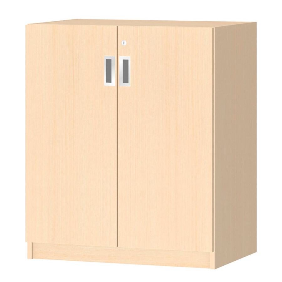 (商品画像) オーダーオフィスストッカー 奥行38.5cm×高さ83.2cm×幅60～70cm 2段扉