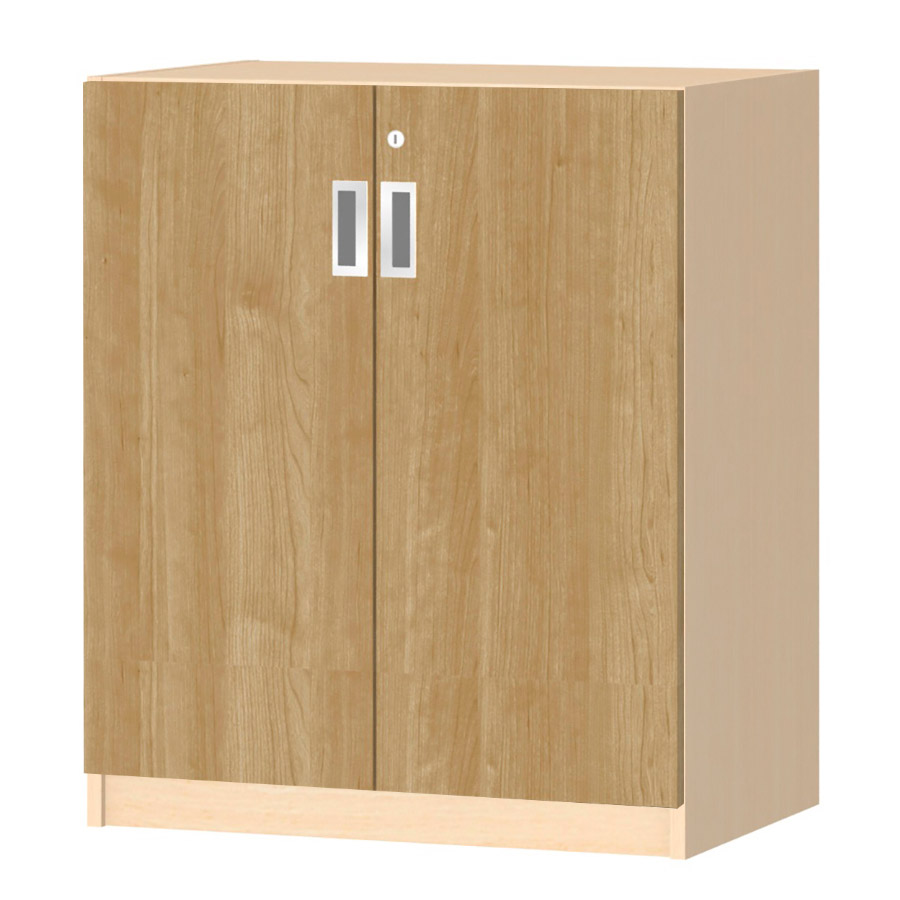 (商品画像) オーダーオフィスストッカー 奥行38.5cm×高さ83.2cm×幅60～70cm 2段扉