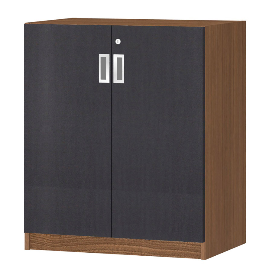 (商品画像) オーダーオフィスストッカー 奥行38.5cm×高さ83.2cm×幅60～70cm 2段扉