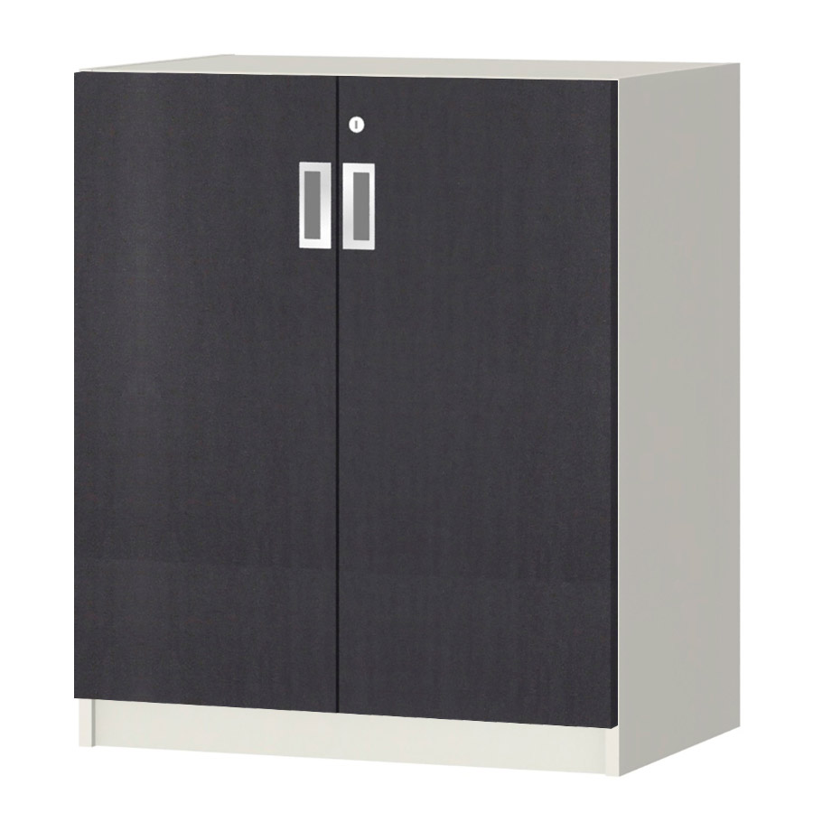 (商品画像) オーダーオフィスストッカー 奥行38.5cm×高さ83.2cm×幅60～70cm 2段扉