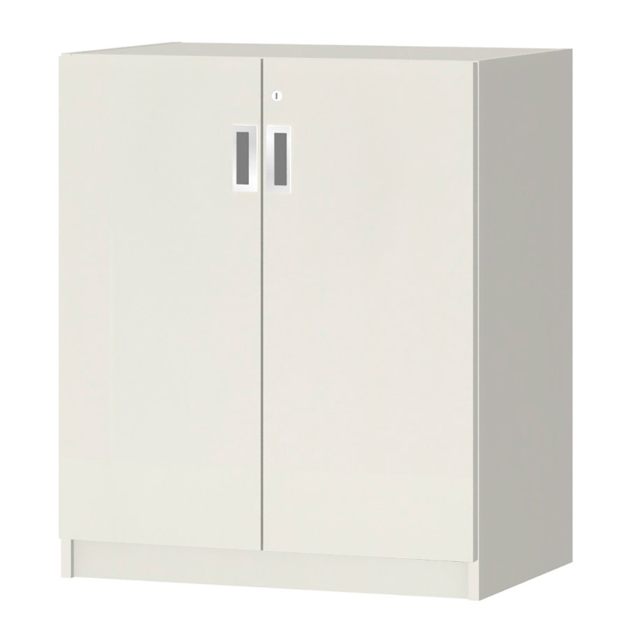 (商品画像) オーダーオフィスストッカー 奥行38.5cm×高さ83.2cm×幅60～70cm 2段扉