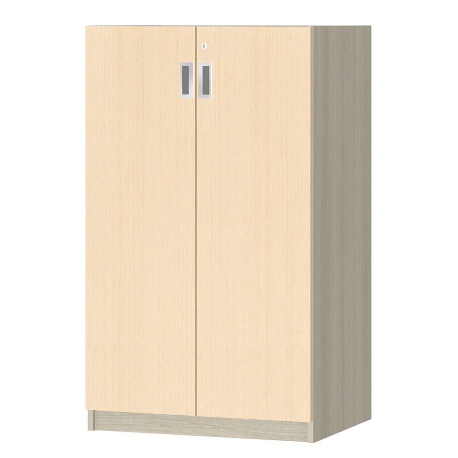 (商品画像) オーダーオフィスストッカー 奥行44.5cm×高さ83.2cm×幅60～70cm 2段扉