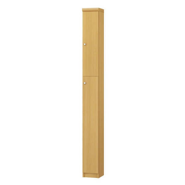 (商品画像) エースラック/カラーラック オーダーメイド 扉付 奥行19cm×高さ149.9cm×幅15～24cm（標準タイプ）