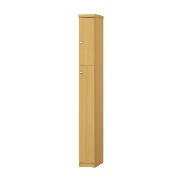 (商品画像) エースラック/カラーラック オーダーメイド 扉付 奥行31cm×高さ135cm×幅15～24cm（標準タイプ）
