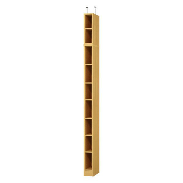 (商品画像) エースラック/カラーラック オーダーメイド 天井突っ張り 奥行40cm×高さ254～263cm×幅15～24cm（標準タイプ）