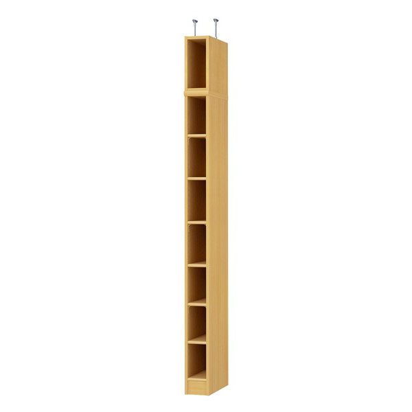 (商品画像) エースラック/カラーラック オーダーメイド 天井突っ張り 奥行46cm×高さ217～226cm×幅15～24cm（標準タイプ）