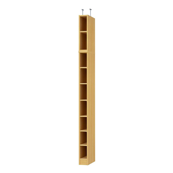 (商品画像) エースラック/カラーラック オーダーメイド 天井突っ張り 奥行46cm×高さ241.1～250.1cm×幅15～24cm（標準タイプ）
