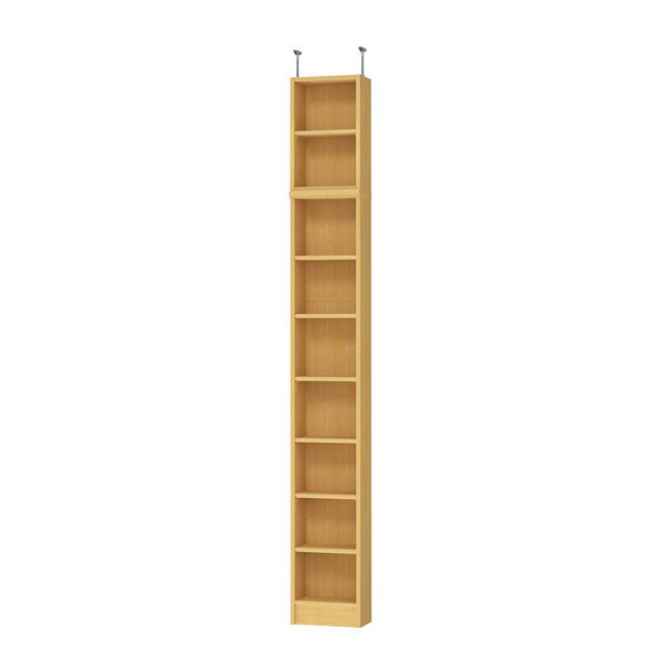 (商品画像) エースラック/カラーラック オーダーメイド 天井突っ張り 奥行19cm×高さ232～241cm×幅25～29cm（標準タイプ）
