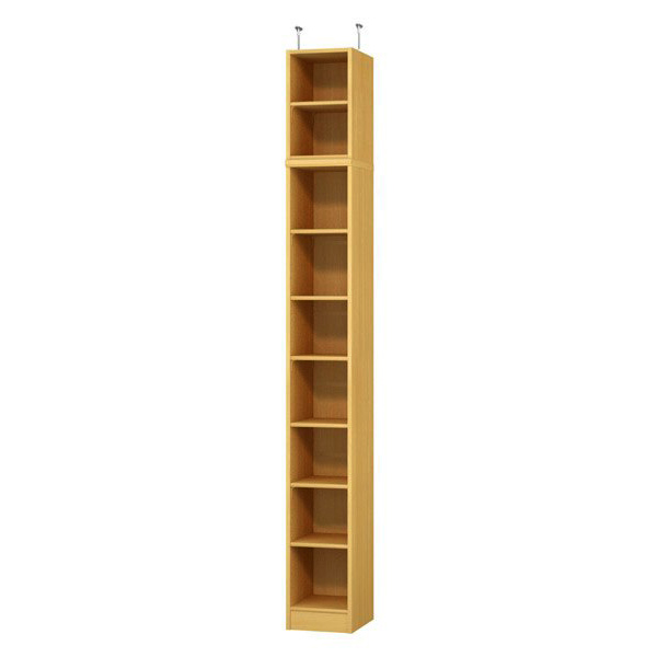 (商品画像) エースラック/カラーラック オーダーメイド 天井突っ張り 奥行40cm×高さ254～263cm×幅25～29cm（標準タイプ）