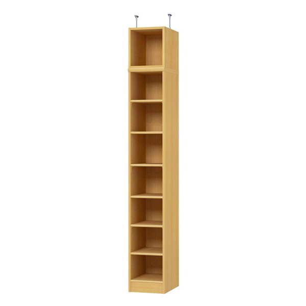 (商品画像) エースラック/カラーラック オーダーメイド 天井突っ張り 奥行46cm×高さ217～226cm×幅25～29cm（標準タイプ）
