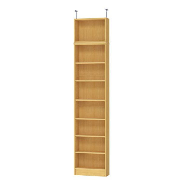 (商品画像) エースラック/カラーラック オーダーメイド 天井突っ張り 奥行19cm×高さ217～226cm×幅30～44cm（標準タイプ）